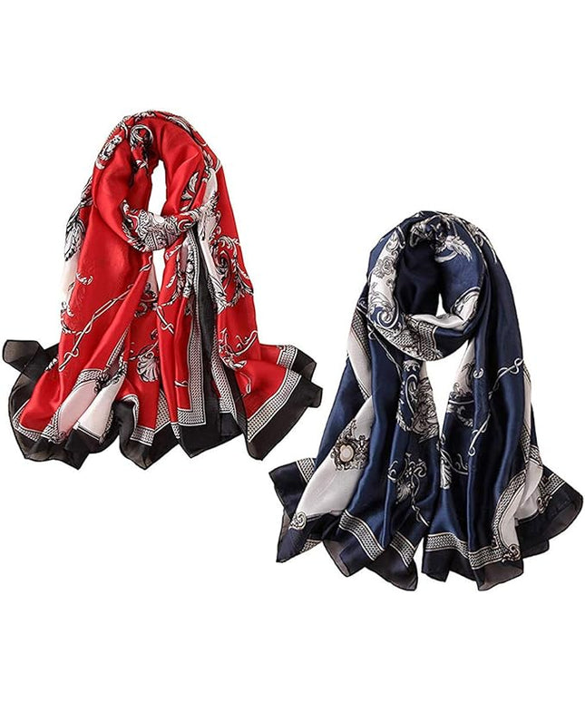 Silk Scarf Mulberry Silk Fashion Scarves Long Lightweight Shawl Wrap …