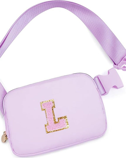 Uygafly Birthday Gifts for Women,Birthday Gifts Idea for Her Friends Female Teacher | Personalized Fanny Pack Belt Bag Crossbody Bags for Women Girls,Cute Teen Trendy Stuff | Lavender,L