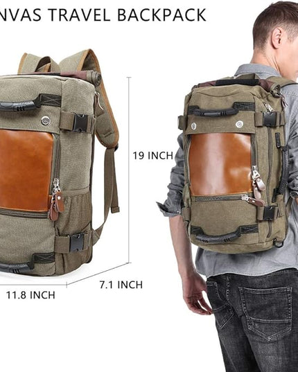 KAKA Wear-Resistant Durable Backpack,Duffle Bag Travel Carry On Backpack