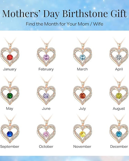 18K Rose Gold Necklaces for Women Birthday Gifts for Women Jewelry for Women Birthday Gifts for Wife Girlfriend Daughter Wife Birthday Gifts for Anniversary Mothers Day Christmas Valentines Gifts
