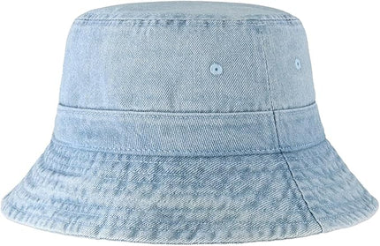 Hot Summer Bucket Hat - Trendy Cotton Sun Hat for Beach, Golf, Fishing - Fun Outdoor Vacation Boonie for Men and Women
