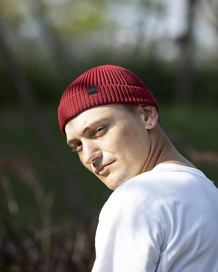 Fisherman Beanie Hats for Men Women,Knit Trawler Skull Cap,Watch Cap,Spring Fall Winter Warm Short Hats