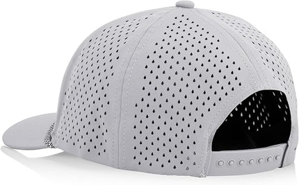 Billest Gilbert Performance 5‑Panel Snapback Hat – Adjustable Flat‑Bill Cap for Men & Women | Breathable and Lightweight