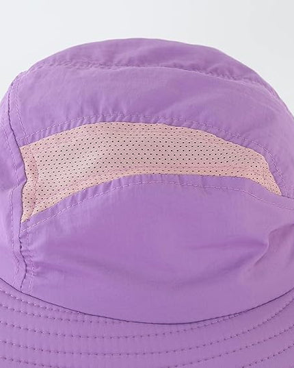 Home Prefer UPF 50+ Mens Wide Brim Fishing Hat with Neck Flap Sun Hat for Men Women Sun Protection Cap