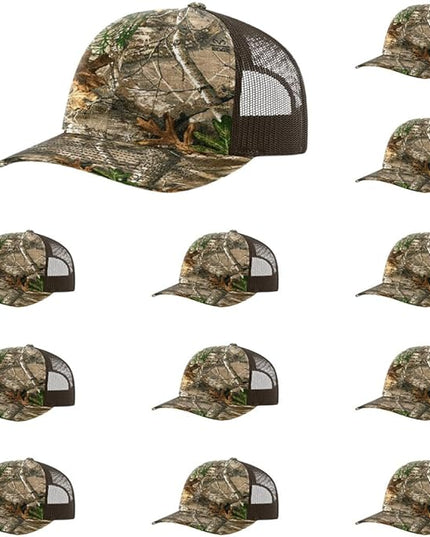 Richardson 112 Classic Six-Panel Adjustable Snapback Trucker Cap | Bulk Packs Available