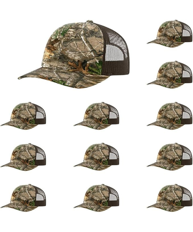 Richardson 112 Classic Six-Panel Adjustable Snapback Trucker Cap | Bulk Packs Available