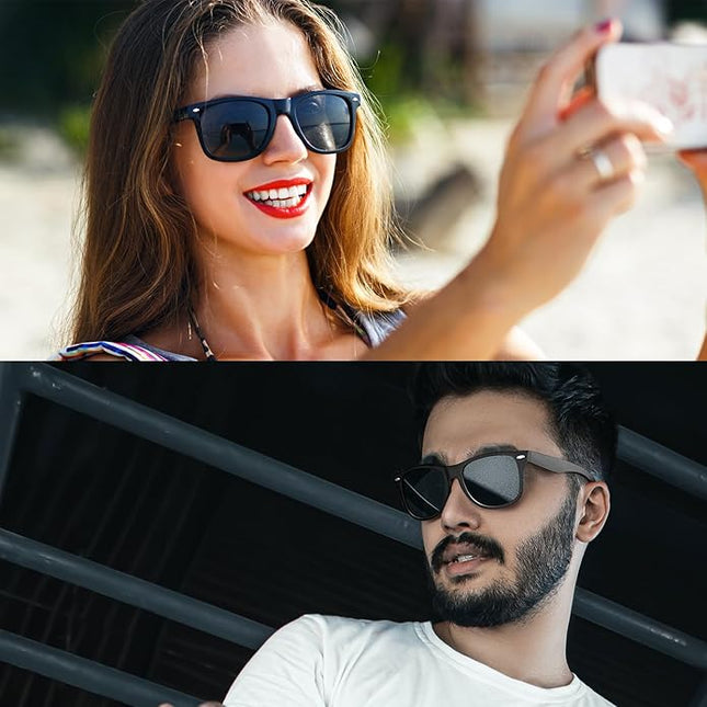 Joopin Square Sunglasses Polarized UV Protection Trendy Designer Sun Glasses Men Women