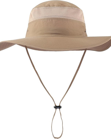 Home Prefer UPF 50+ Men's Sun Hat Wide Brim Bucket Hat UV Protection Hat for Mens Womens Beach Safari Gardening Golf Fishing