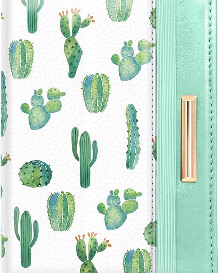 Passport Holder Cover Travel RFID Blocking Passport Cover Rose Gold Cute Flowers Passport Wallet with Elastic Band for Women