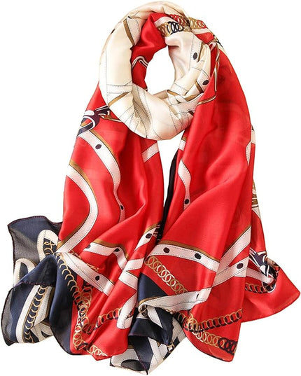 Silk Scarf Mulberry Silk Fashion Scarves Long Lightweight Shawl Wrap …