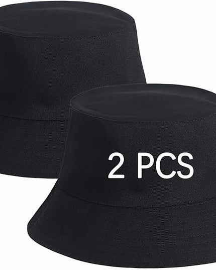 DASSNANE Sublimated Bucket Hats Bulk Solid Color DIY Blank Hat Bucket Hats for Men, Women and Adults