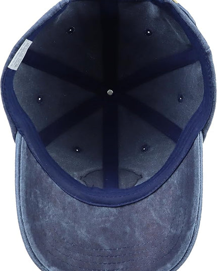 That's What I Do I Play Guitar and I Know Things Hats for Men Women, Adjustable Guitar Decor Leather Patch Baseball Cap