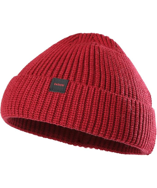 Fisherman Beanie Hats for Men Women,Knit Trawler Skull Cap,Watch Cap,Spring Fall Winter Warm Short Hats
