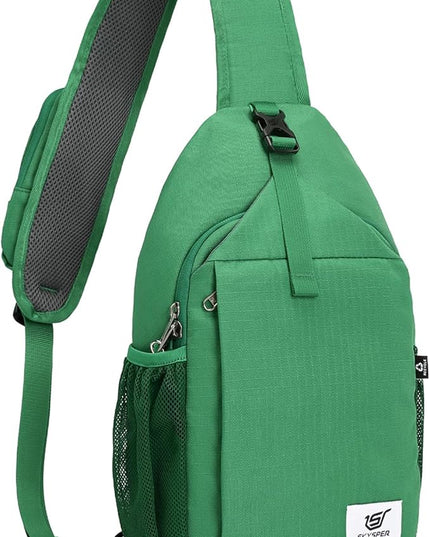 SKYSPER Sling Bag RFID Cross Body Bag Recycled Crossbody Backpack Travel Daypack