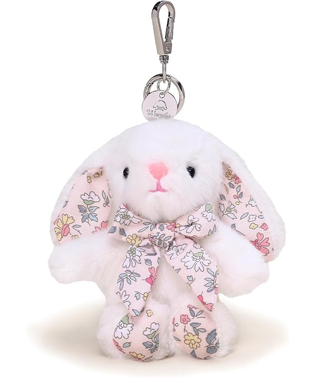 Rabbit Keychain for Backpack, Cute Keychain Bag Charms for Women