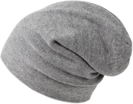 Villand 100% Merino Wool Beanie Hat for Women and Men with Gift Bag, Double-Layered Wool Hat, Knitted Ski Cap for Winter
