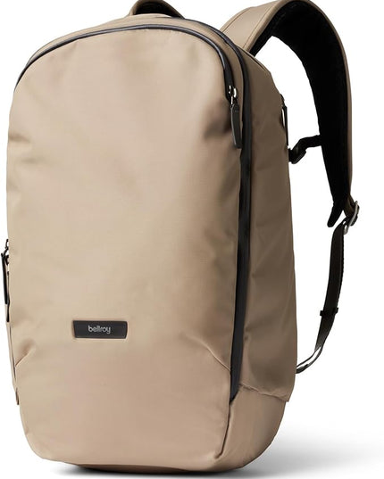 Bellroy Transit Workpack Pro (22L work bag/commuter backpack, fits 16” laptops; organization for travel and commutes)- Stone
