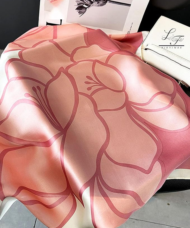 Satin Bandanas Head Scarf For Women Hair Scarves Accessories Lightweight Fashion Wrap Neck Silk Sleeping Headscarf