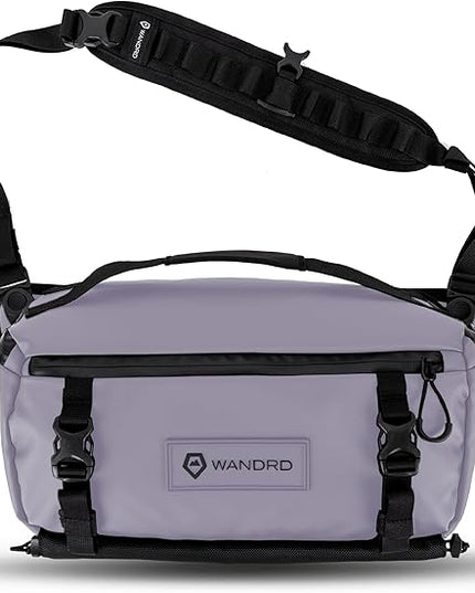 WANDRD ROGUE V1 9L Sling: Compact Camera Sling and Crossbody Bag with Fast Access, 3-Way Carry– Lightweight Everyday Bag Great for Travel, Photography, and Daily Use (Uyuni Purple)