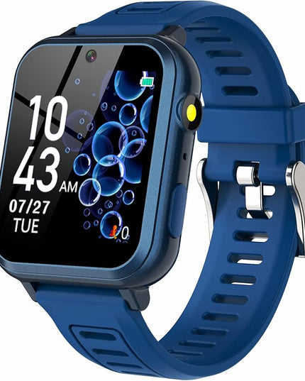 Phyulls Smart Watch for Kids with 39 Games Alarm Clock, Touchscreen, Calendaring Camera Music Player Time Display Video & Audio Recording, Toys for 3-12 Years Old Boys