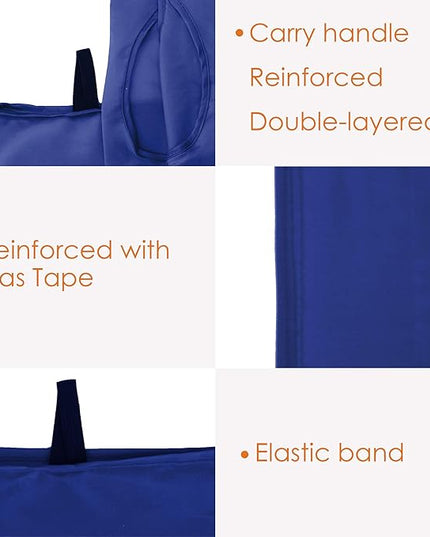BeeGreen Reusable Shopping Bags with Handles - 12 Pack Foldable Polyester Tote Bags Bulk with Zipper Pouch, Travel Tote Cloth Bag for Women Holiday Beach, Washable Reusable Gift Bag for Groceries