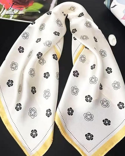 Satin Bandanas Head Scarf For Women Hair Scarves Accessories Lightweight Fashion Wrap Neck Silk Sleeping Headscarf