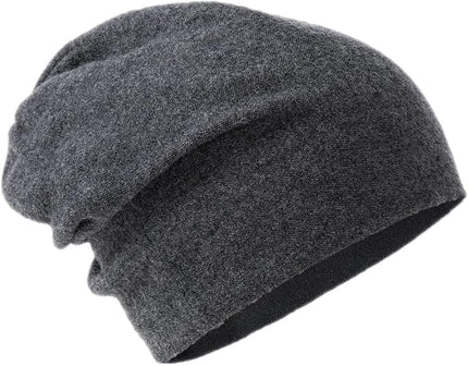 Villand 100% Merino Wool Beanie Hat for Women and Men with Gift Bag, Double-Layered Wool Hat, Knitted Ski Cap for Winter