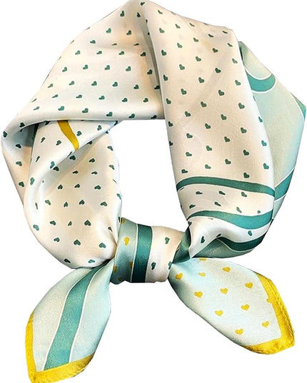 Satin Bandana Headscarf for Women Silky Hair Scarves for Fashion Lightweight