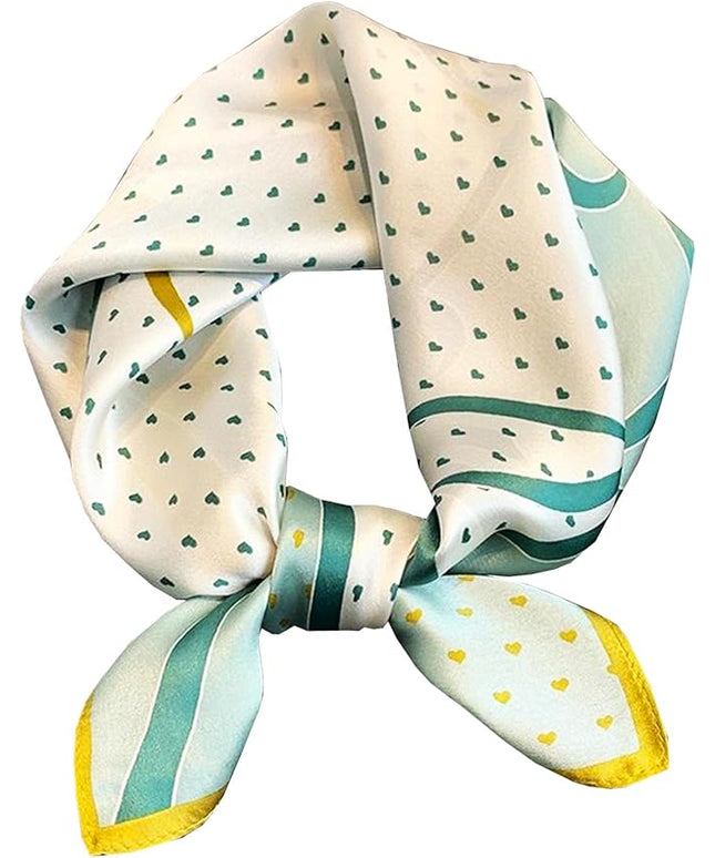 Satin Bandana Headscarf for Women Silky Hair Scarves for Fashion Lightweight