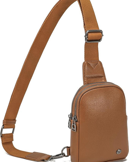 INICAT Sling Bag for Women Touchscreen Small Crossbody Cell Phone Purse Fanny Pack
