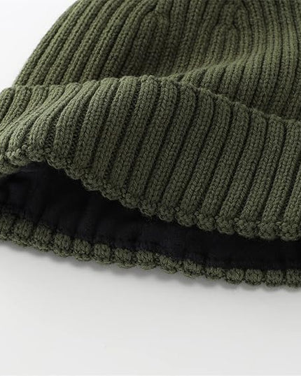 Connectyle Fleece Lined Cuffed Beanie Hat for Men Women Knitted Winter Wool Beanies Skull Cap Warm Watch Hat