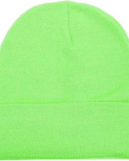 Gelante Unisex Beanie Cap Knitted Warm Solid Color and Multi-Color Multi-Packs