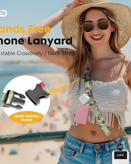Phone Lanyard Crossbody, Bird Cell Phone Strap for Around The Neck Adjustable, Anti Theft Cute Lanyard for iPhone Case ID Holder Keys Accessories Travel Essential