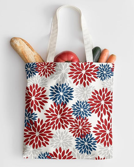 Horaldaily Canvas Tote Bag,Reusable Shoulder Tote Bag for Women Lady Casual Vacation, Shopping, Work, Gym