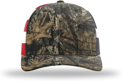 Richardson 112 Trucker Hat - Premium Adjustable Snapback Hat - Structured Six Panel Richardson Blank Caps