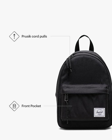 Herschel Legacy Backpack, Black, Mini - 6.5L