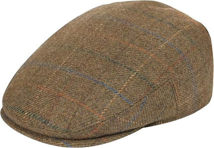 VOBOOM Men's Herringbone Flat Ivy Newsboy Hat Wool Blend Gatsby Cabbie Cap