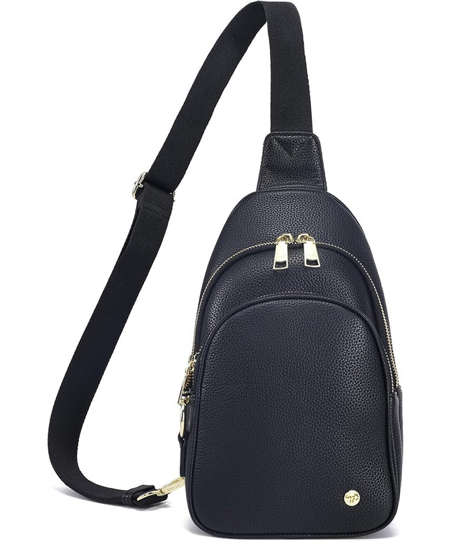 Anti Theft Crossbody Bags for Women Leather Sling Bag Cross Body Travel Purse Chest Bags Fanny Pack Gift Teen Girl