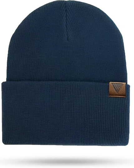 Urban Effort Beanie for Men Women – Warm Acrylic Unisex Knit Winter Hats for Men, Soft Stretch Fit, Classic Streetwear Style