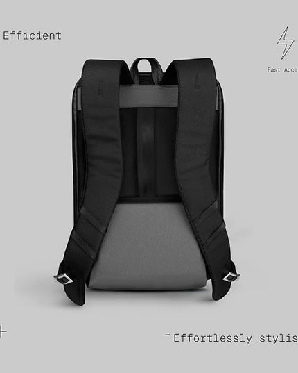 The Frenchie Co. - Super Light Ballistic Speed Backpack - Expandable Lightweight Design - Anti-Theft Magnetic Closure - Self-Adjusting Comfort Straps - Water-Resistant Ballistic Nylon