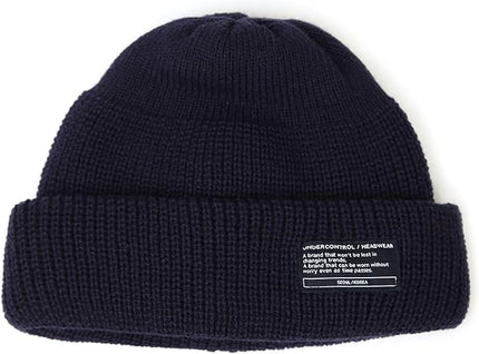 UNDERCONTROL Winter Trawler Fisherman Beanie Men Women Unisex Stylish Plain Docker Skull Hat Roll up Watch Cap Color Pack