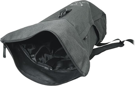 Rockville RPAK Charcoal Backpack Bag, Padded 15" Laptop Pocket, Durable Nylon, Adjustable Straps, Hidden Zippered Compartment, Ideal for Daily Use and Gear Transport