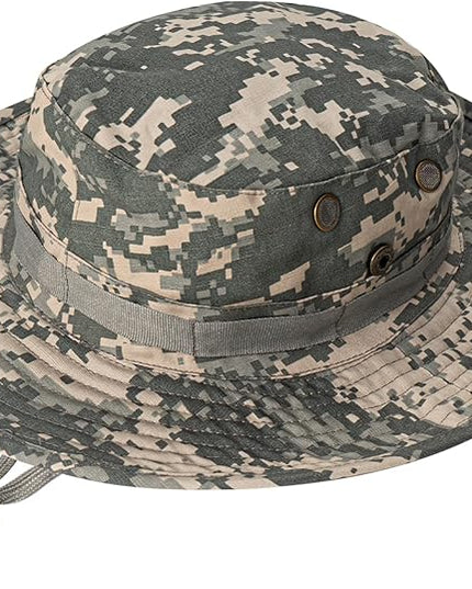 Sun Hats for Men Women Boonie Hat UPF 50+ Bucket Hat Wide Brim UV Protection Fishing Hiking Safari Outdoor Hats