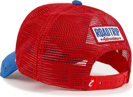 ililily Premium Road Trip Vintage Distressed Snapback Trucker Hat Baseball Cap