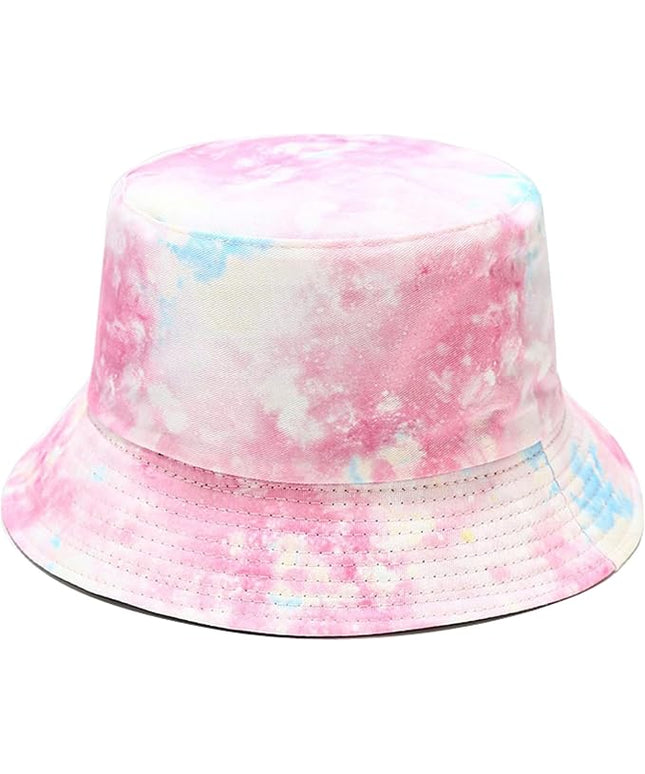 Mashiaoyi Unisex Print Double-Side-Wear Reversible Bucket Hat