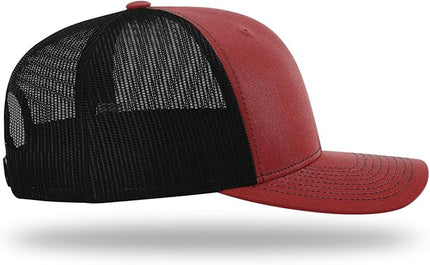Richardson 112 Trucker Hat - Premium Adjustable Snapback Hat - Structured Six Panel Richardson Blank Caps