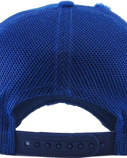 KBETHOS Vintage Washed Distressed Cotton Dad Hat Baseball Cap Adjustable Polo Trucker Unisex Style Headwear