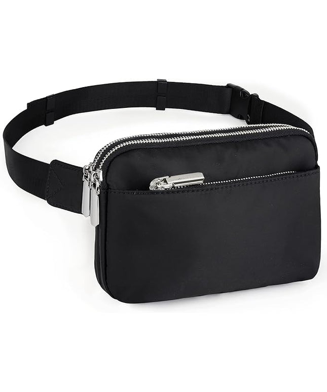 UTO Fanny Pack for Women Crossbody Trendy Fashion Belt Purse Chest Waist Hip Bumbag for Outdoor Shopping Travel Hiking