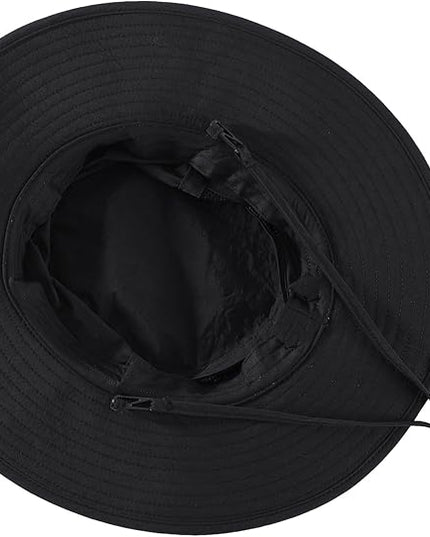 Home Prefer UPF50+ Mens Sun Hat Wide Brim Fishing Hat Womens UV Protection Cap Breathable Mesh Safari Gardening Bucket Hat