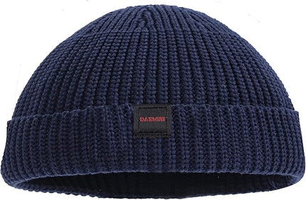 Fisherman Beanie Hats for Men Women,Knit Trawler Skull Cap,Watch Cap,Spring Fall Winter Warm Short Hats